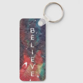 Regenboog Tie-Dye Sleutelhanger (Achterkant)