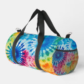 Regenboog Tie Dye Weekendtas Kit Bag Plunjezak (Rechterhoek)
