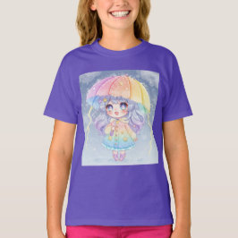 Regenboog tijdens een Storm - Natasha Us T-shirt