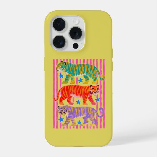 regenboog tijger dromen iPhone hoesje (Achterkant)