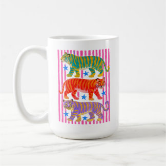 regenboog tijger dromen koffiemok