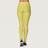 regenboog tijger dromen leggings (Achterkant)