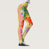 regenboog tijger dromen leggings (Rechts)