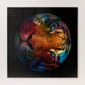 Regenboog Tijger Legpuzzel (Horizontaal)