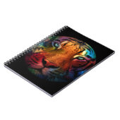 Regenboog Tijger Notitieboek (Linkerzijde)