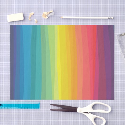 Regenboog Tissuepapier (Craft)