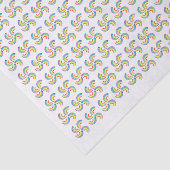 Regenboog Tissuepapier (Detail)