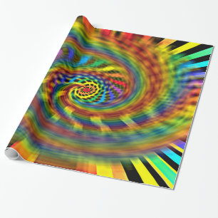 Regenboog Tornado Cadeaupapier