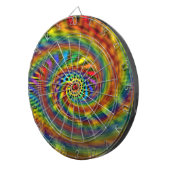 Regenboog Tornado Dartbord (Voorkant Rechts)