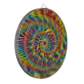 Regenboog Tornado Dartbord (Voorkant Links)