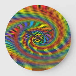 Regenboog Tornado Grote Klok
