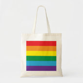Regenboog Tote Bag (Voorkant)