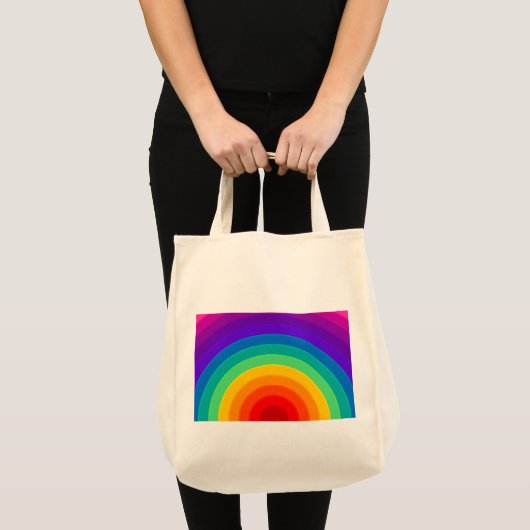Regenboog Tote Bag (Voorkant (product))
