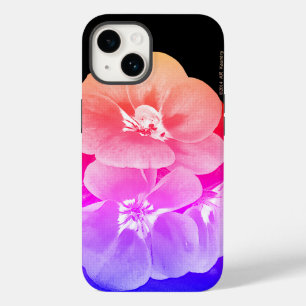 Regenboog Tropische Gestileerde Bloemen Case-Mate iPhone 14 Hoesje