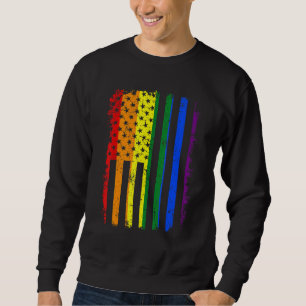 Regenboog trots Amerikaanse vlag Love Wins Lgbt tr Trui