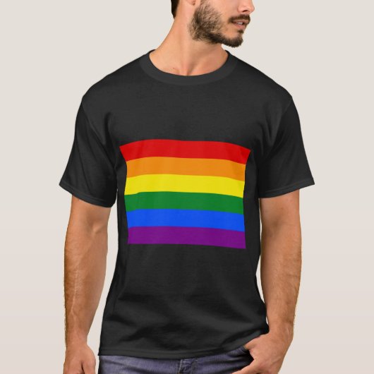 Regenboog trots grappig t-shirt (Voorkant)