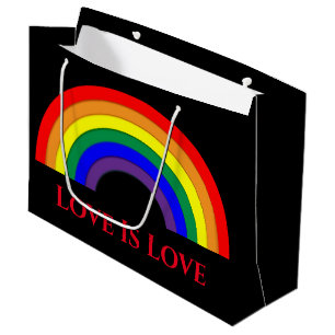 Regenboog trots groot cadeauzakje