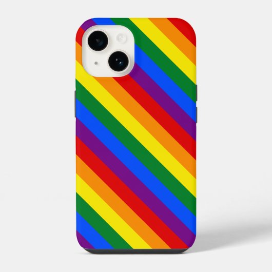 Regenboog trots iPhone hoesje (Achterkant)