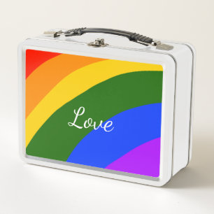 Regenboog trots maand liefde voeg naam tekst kunst