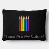 Regenboog trots potloden etui (Voorkant)