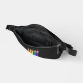Regenboog trots potloden heuptasje (Open)