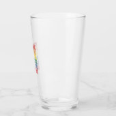 Regenboog trots retro typografie vector ontwerp_1 glas (Links)