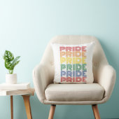 Regenboog trots retro typografie vector ontwerp_1 kussen (Stoel)