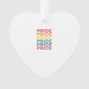 Regenboog trots retro typografie vector ontwerp_1 ornament