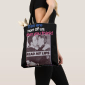 Regenboog trots tote bag (Dichtbij)