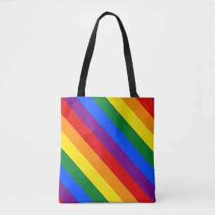 Regenboog trots tote bag