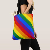 Regenboog trots tote bag (Dichtbij)