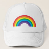 Regenboog Trucker Pet (Voorkant)