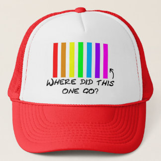 Regenboog Trucker Pet
