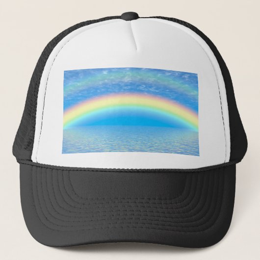 Regenboog Trucker Pet (Voorkant)