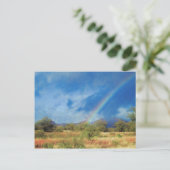 Regenboog Tubac, AZ Briefkaart (Staand voorkant)