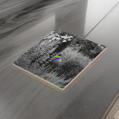 Regenboog Tuin Bezoeker Decoratieve Tegel Tegeltje