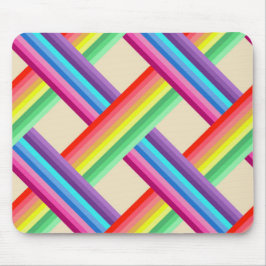 Regenboog Twist Muismat