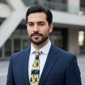 Regenboog Twist Stropdas