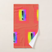 Regenboog Uitroep Bad Handdoek (Handdoek)