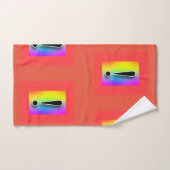 Regenboog Uitroepteken Bad Handdoek (Handdoek)