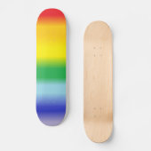 Regenboog v1 persoonlijk skateboard (Voorkant)