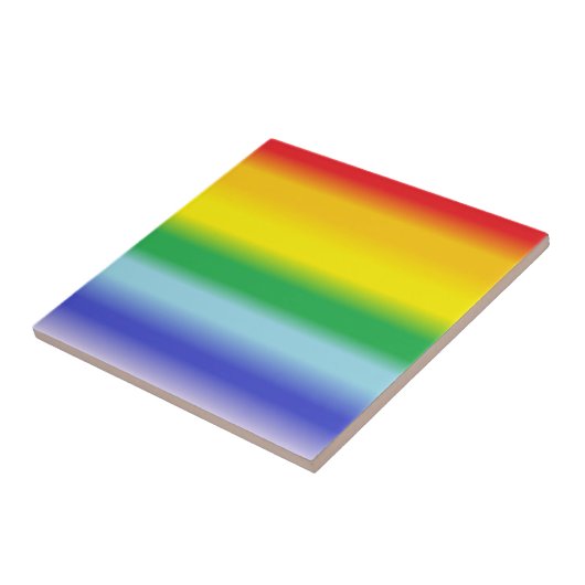 Regenboog v1 tegeltje (Zijkant)