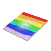 Regenboog v2 tegeltje (Zijkant)