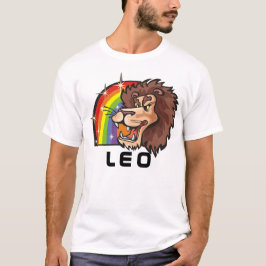Regenboog van 1980 met Leo Lion T-shirt
