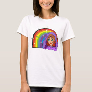 Regenboog van 1980 met Virgo T-shirt