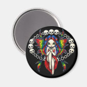 "Regenboog van Botten" Magneet (Voorkant / Achterkant)