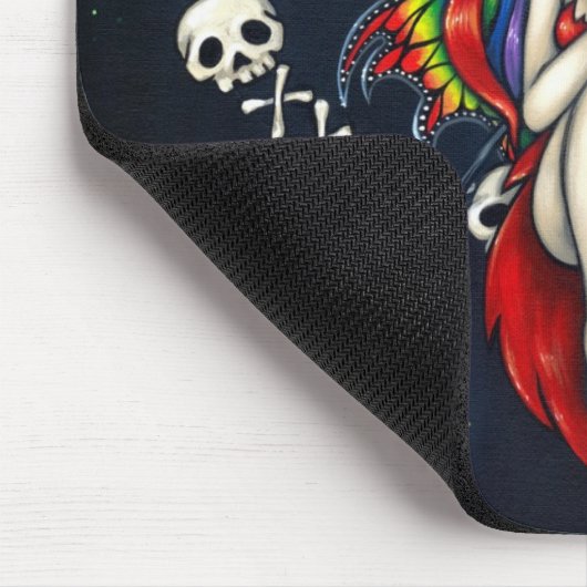 "Regenboog van Botten" Mousepad Muismat (Hoek)