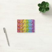 Regenboog van buiken post-it® notes (Kantoor)
