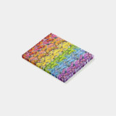 Regenboog van buiken post-it® notes (Schuin)