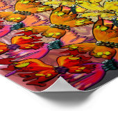 Regenboog van buiken poster (Hoek)